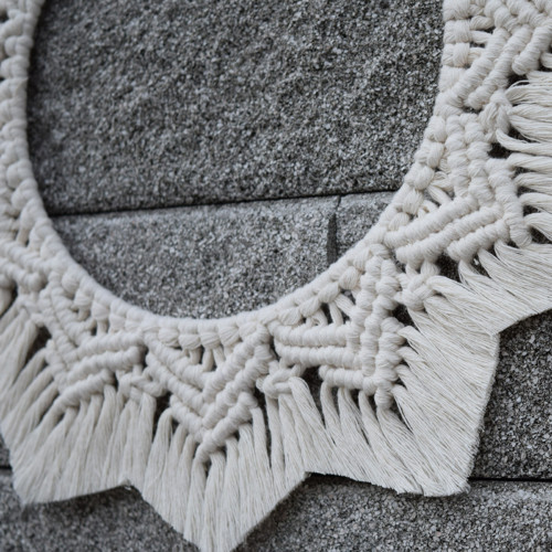 Mandala v barvě přírodní (ecru) — foto 5