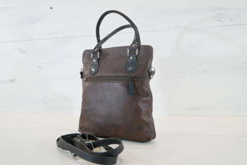 Kožená crossbody kabelka - Niké — foto 4