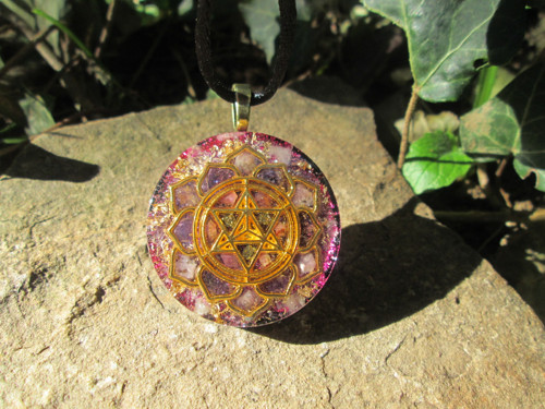 Org. šperk ,,Sri Yantra Šamanky " — foto 3