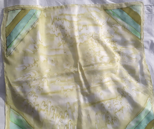 Zeleň - šátek 75 x 75 — foto 4