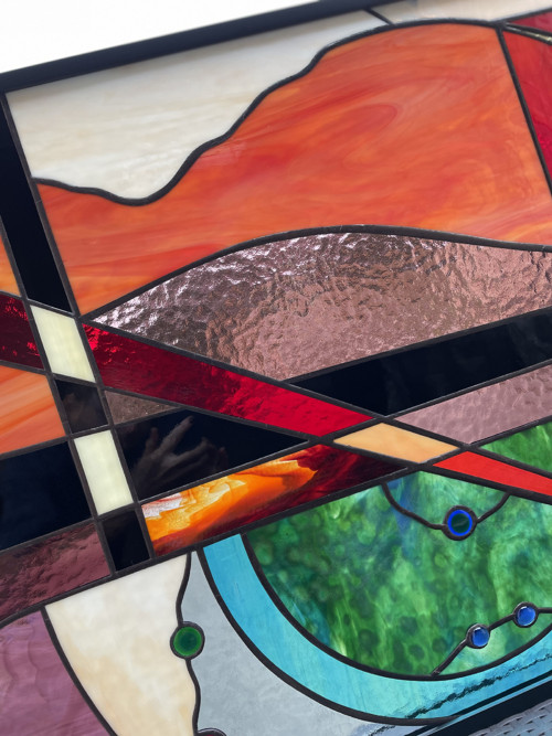 Vitráž Abstract — foto 3