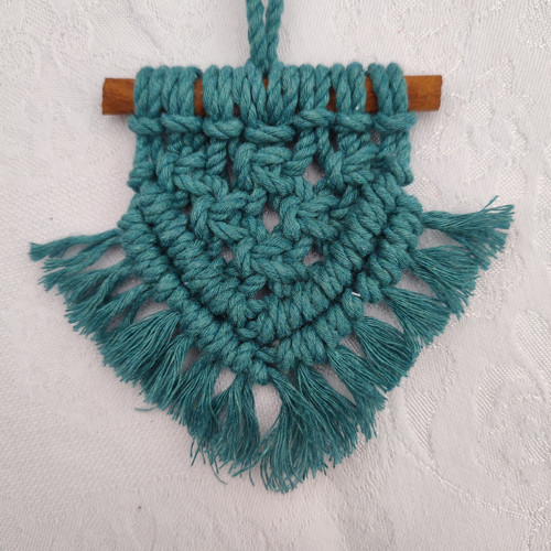 Sada vánočních ozdob MACRAMÉ — foto 5