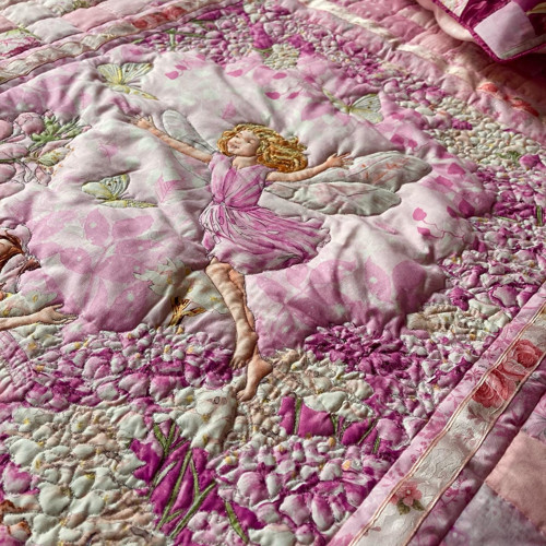 Exkluzívny vílový patchwork set — foto 4