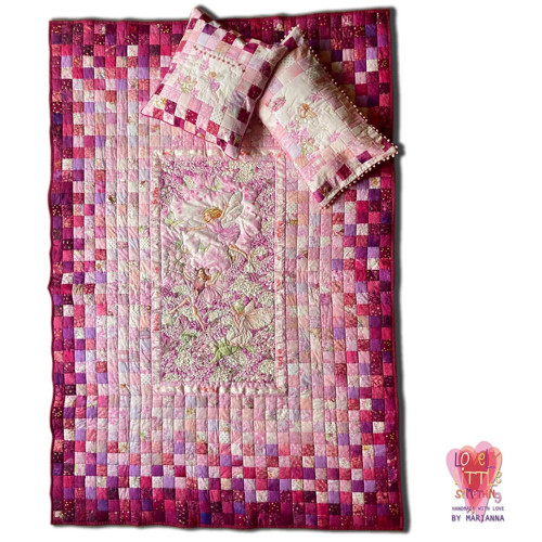 Exkluzívny vílový patchwork set — foto 2