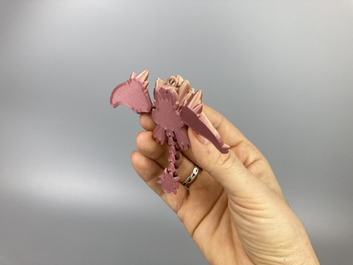 Rohatý rarášek - 9cm, 3D tisk — foto 2