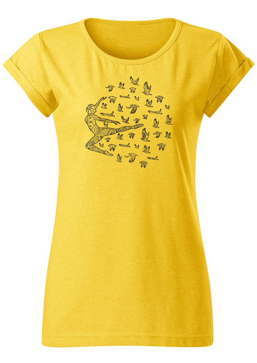 Dámské tričko "Fly with the birds" — foto 2