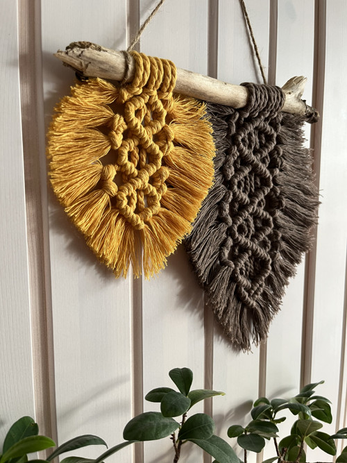 Macramé dekorace — foto 3