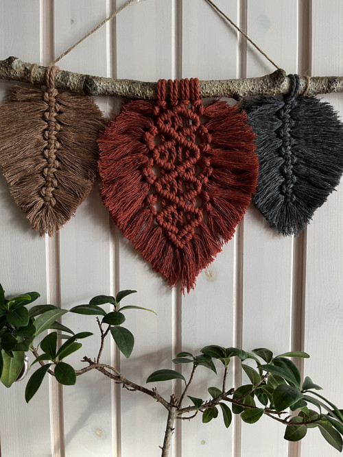Macramé dekorace — foto 2
