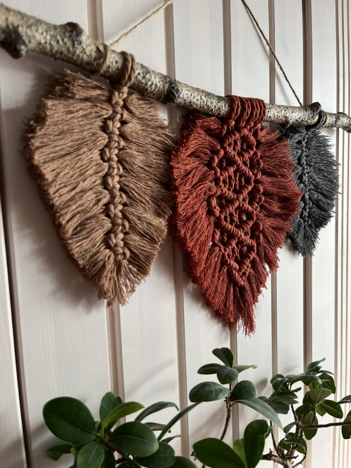 Macramé dekorace — foto 3