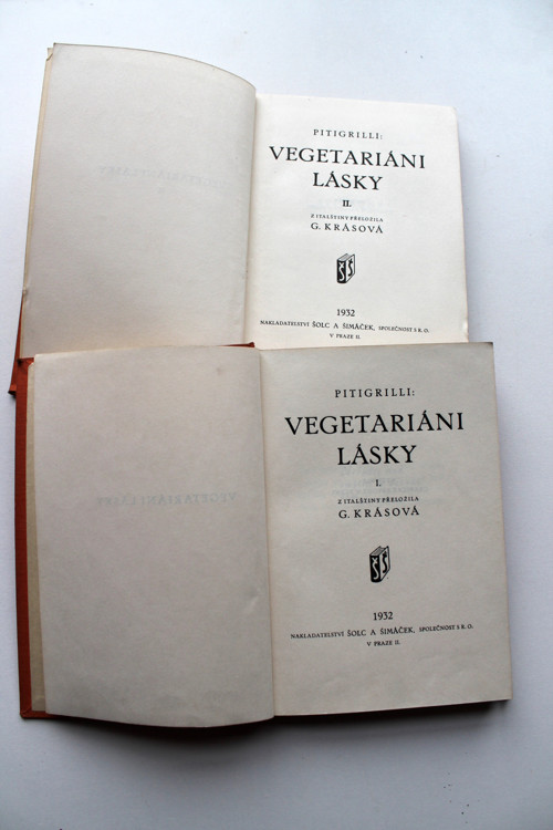 Vegetariáni lásky I. a II. Pitigrilli — foto 3