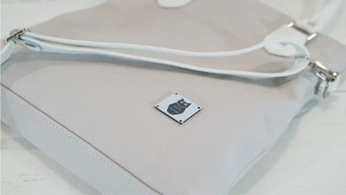Kožená crossbody kabelka - Niké — foto 5
