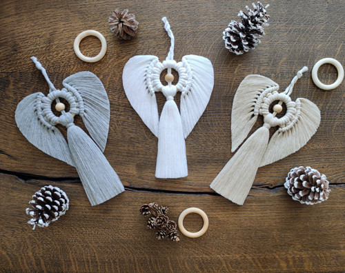 Macramé Anděl — foto 2