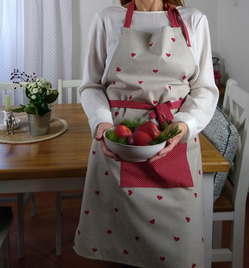 Dámská bavlněná zástěra. — foto 3