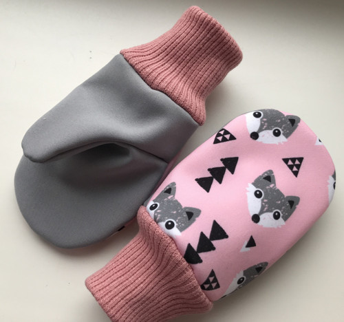 Softshellové rukavice-Polární liška — foto 3