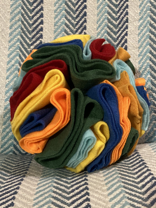 Čmuchací koule - snuffle ball - 16cm — foto 2