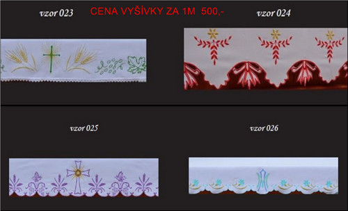 Oltářní ubrus 2m x 0,6m — foto 5