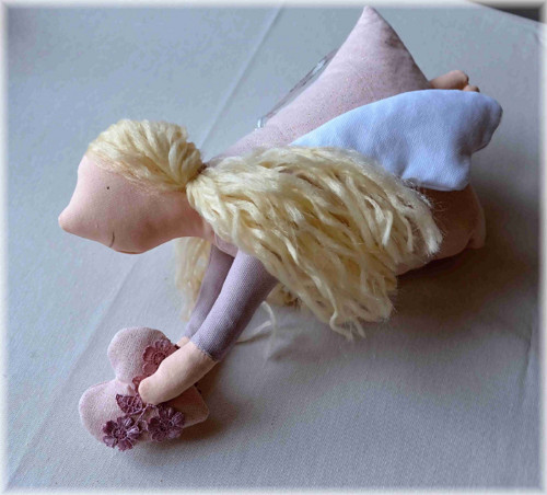 Anděl - Růžový glitr — foto 2