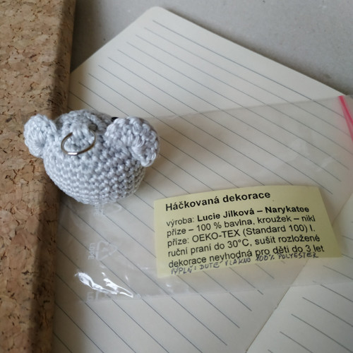 Koala - dekorace klíčenka — foto 3