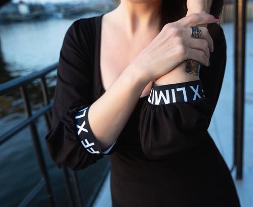 Autorská halenka "OFF LIMITS" No.3 — foto 2