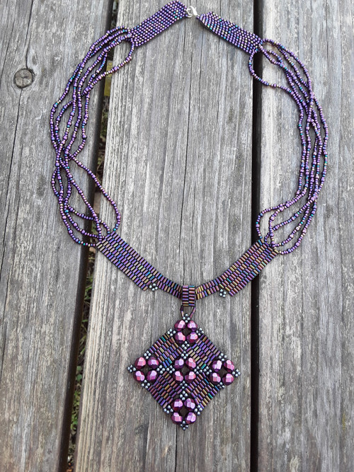 Čtvereček "Metallic Amethyst" — foto 3