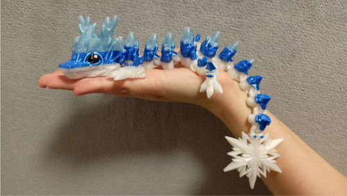 Mládě Zimního Draka - 29 cm - 3D Tisk — foto 2
