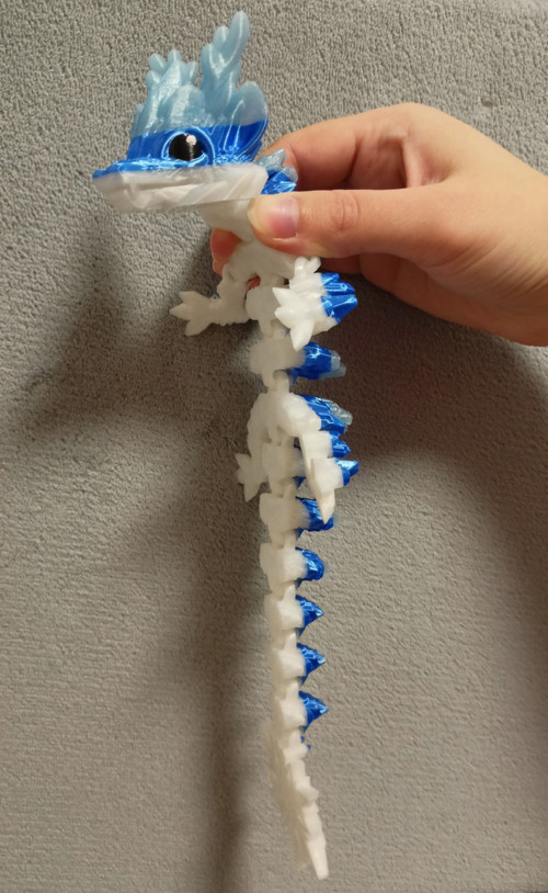 Mládě Zimního Draka - 29 cm - 3D Tisk — foto 3