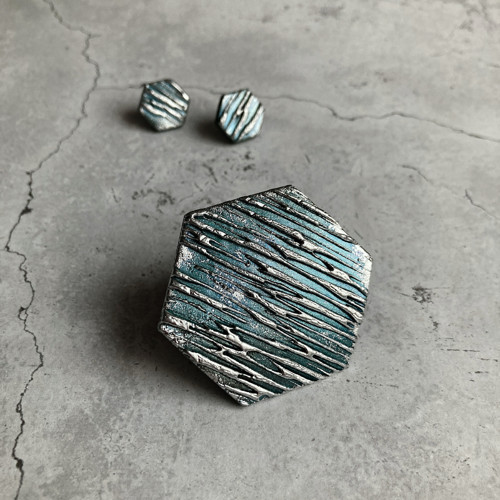 Metallic hexagon ( 2 v 1 ) — foto 3