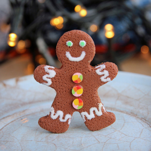 Gingerman (perníkový panáček fimo brož) — foto 2