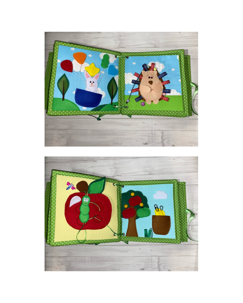 Quiet Book s méďou — foto 4