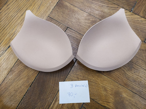 Podprsenkový košíček tělový s push-up B — foto 2