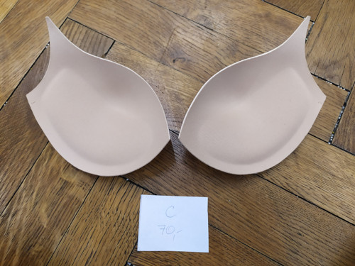Podprsenkový košíček classic push-up tělový C — foto 2