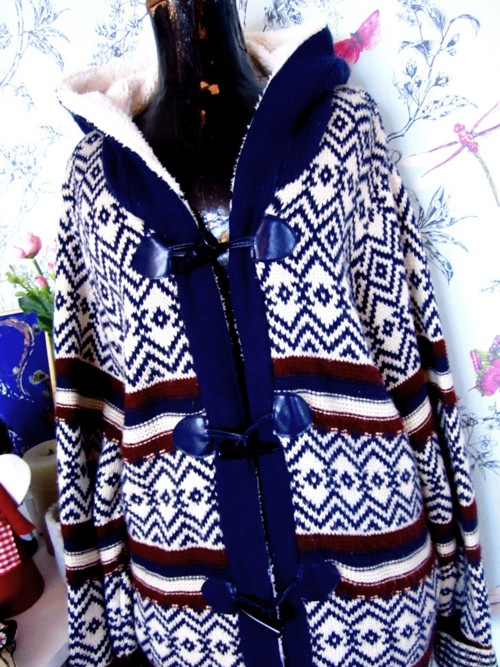 Svetr kardigan boho nomádský — foto 3
