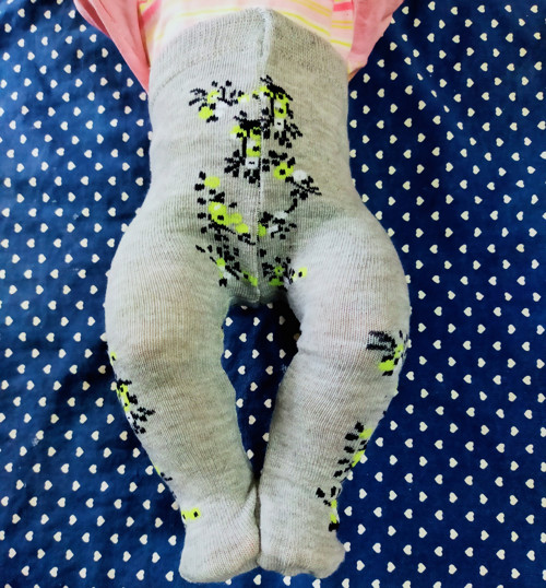 Punčocháčky BABY BORN - kytičky — foto 2