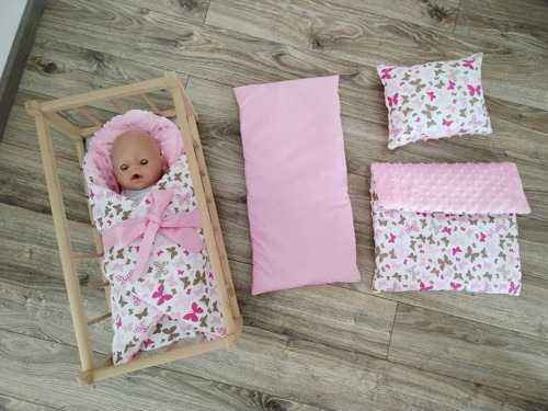 Set do postýlky pro panenku s minky — foto 4