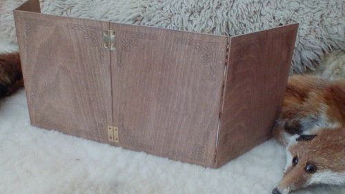 Zástěna – DM screen, odstín ořech — foto 2