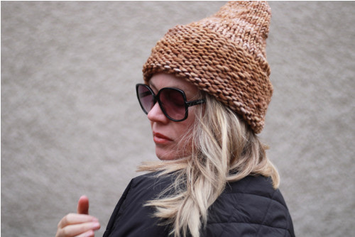 Camel / čepice / merino — foto 3