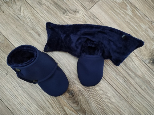Capáčky ze softshellu s beránkem a protiskluzem — foto 4