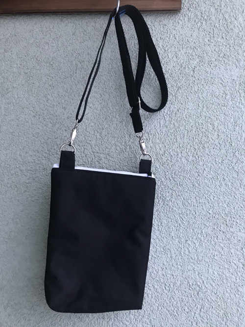 Crossbody taška - modré máky — foto 3