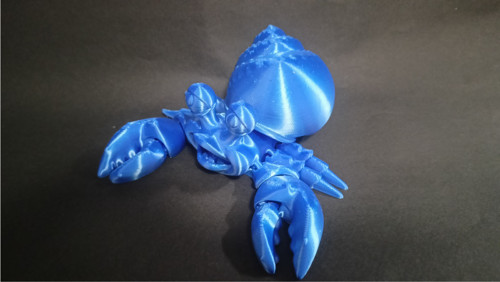 Flexi Pan Krabík - 10 cm - 3D tisk — foto 4