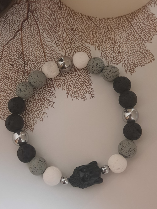 Náramek BUDDHA black — foto 5