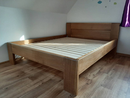 Masivní postel z dubu — foto 3