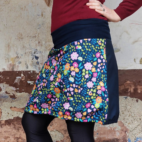 Hřejivá softshellka květy M/L — foto 3