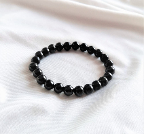 Mineraloid Jet*unisex náramek — foto 4