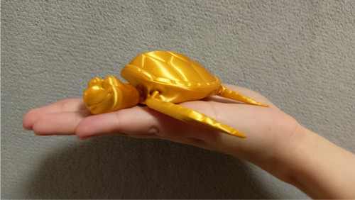 Flexi Veselá Želvička - 10 cm - 3D tisk — foto 2