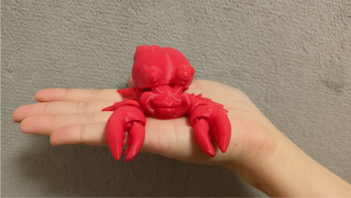 Flexi Paní Krabíková - 10 cm - 3D tisk — foto 2
