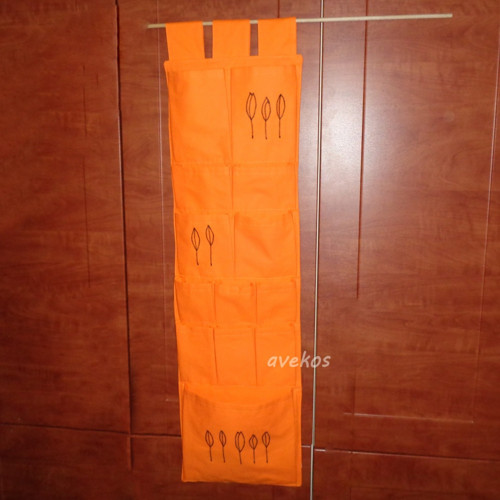 Kapsář s lístky 30 x 100 cm - režný — foto 2