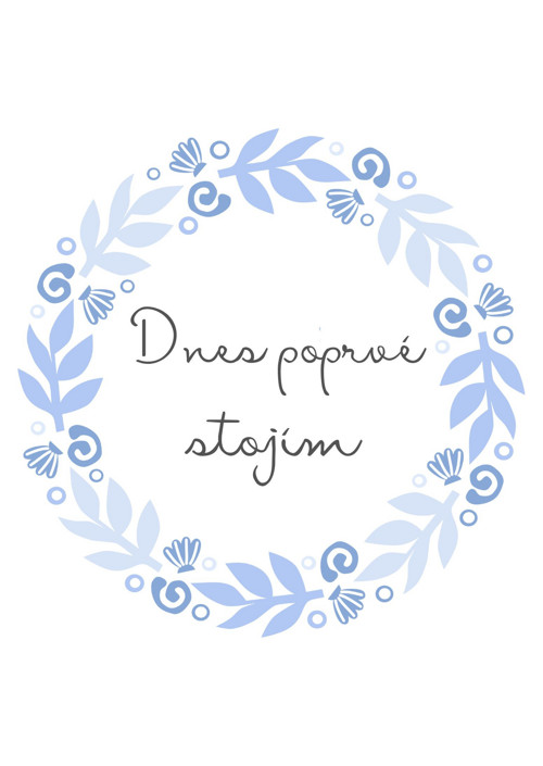 Milníkové kartičky - BLUE — foto 6
