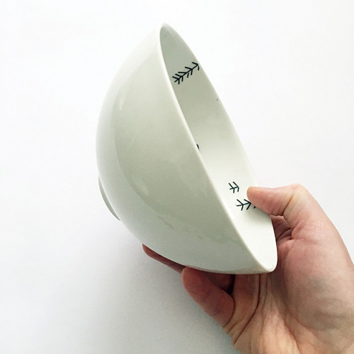 Porcelánová miska-de'form_V lese, jó, v lese ... — foto 3