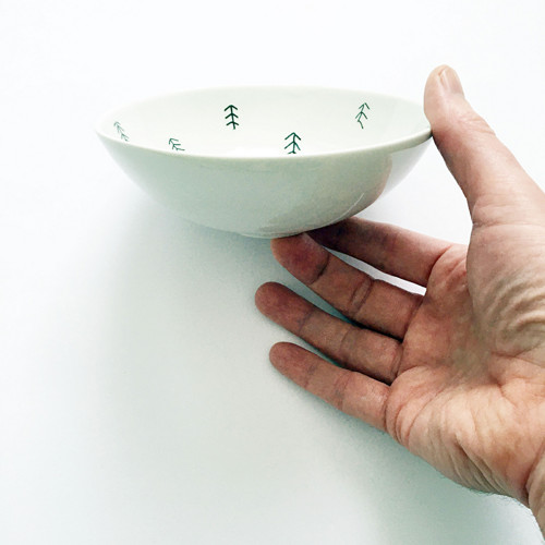 Porcelánová miska-de'form_V lese, jó, v lese ...s1 — foto 3