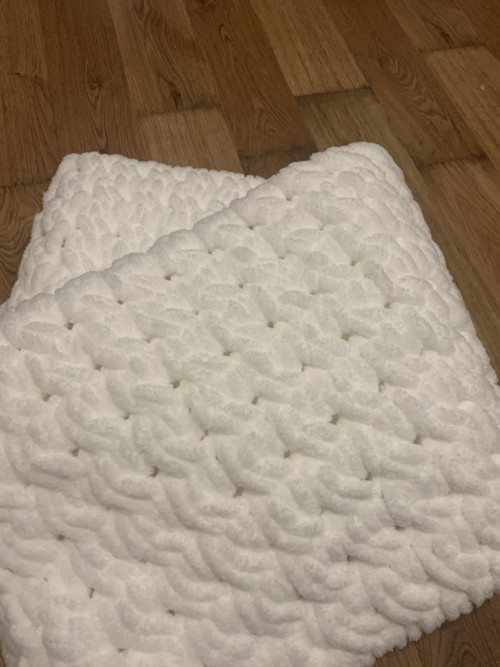 Deka dětská minimalistic white Puffy 75x85cm — foto 3